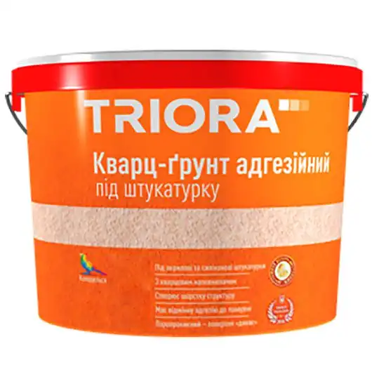 Кварц-ґрунт під штукатурку Triora, 10 л купити недорого в Україні, фото 1