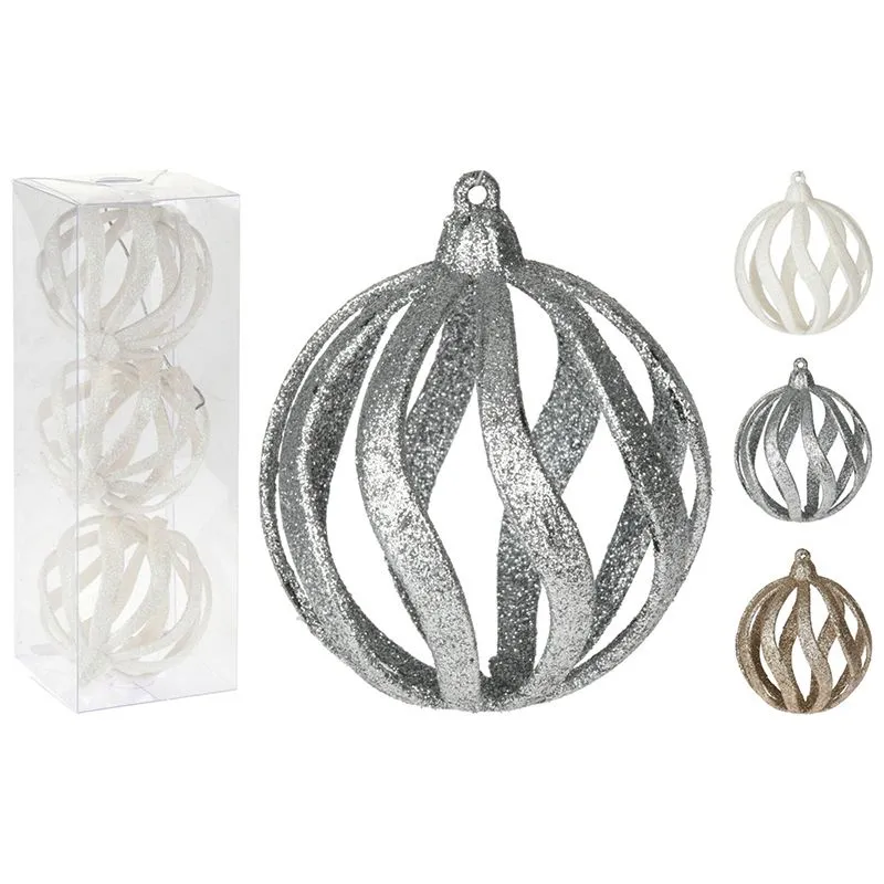 Куля новорічна Koopman 8 см, в асортименті, AWR100710 купити недорого в Україні, фото 2