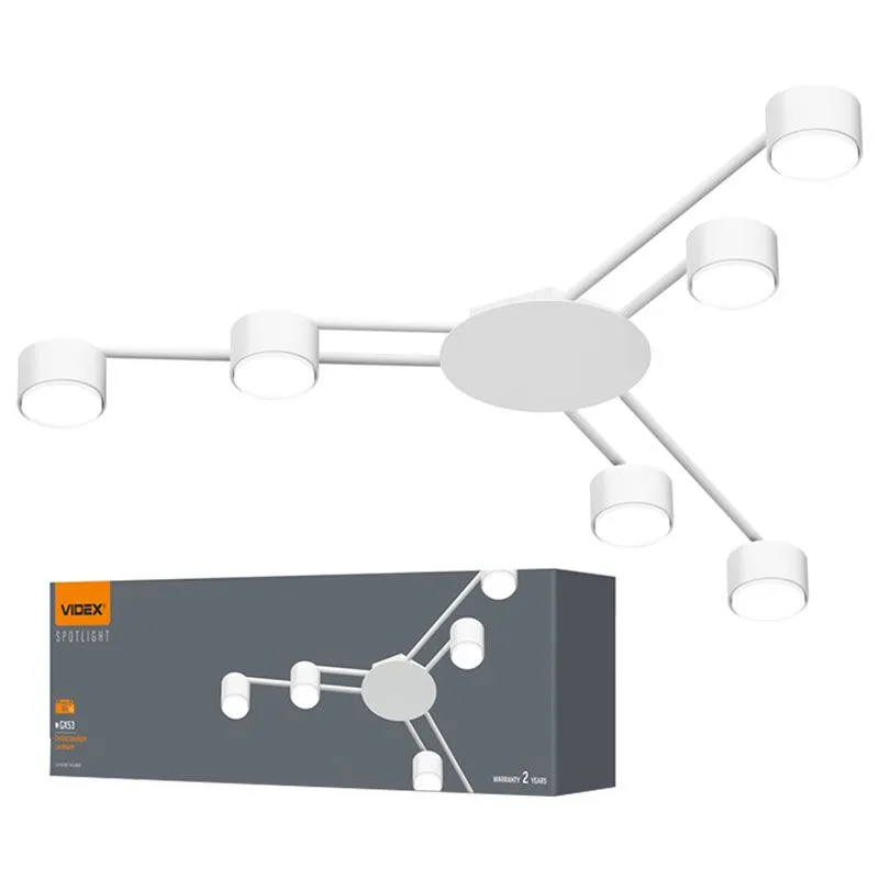 Светильник потолочный Videx, белый, VL-SPF21B-W купить недорого в Украине, фото 2
