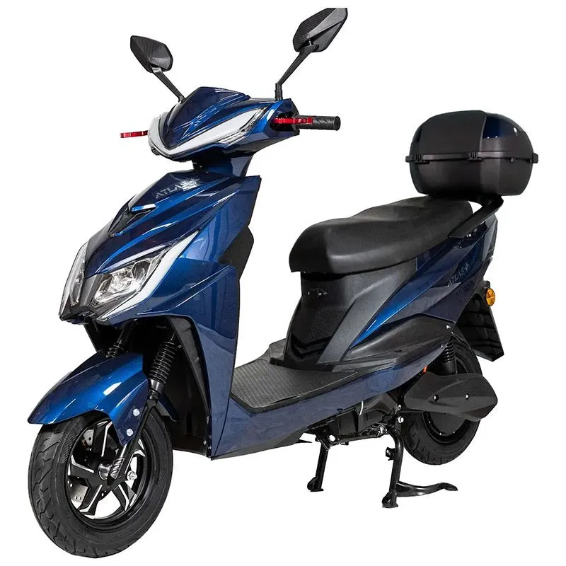 Електроскутер Atlas Spider Box 1500W Cyan Blue, 3046 купити недорого в Україні, фото 1
