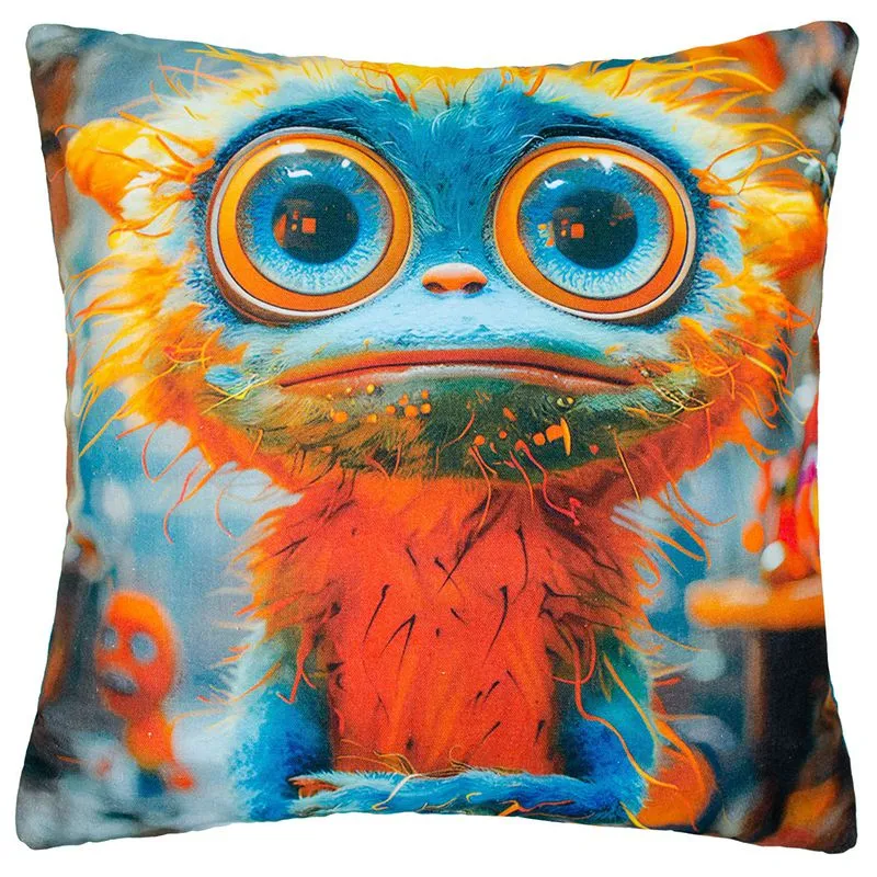 Подушка декоративна HomeLine Загадковий Чудік, 45х45 см, 189211 купити недорого в Україні, фото 1