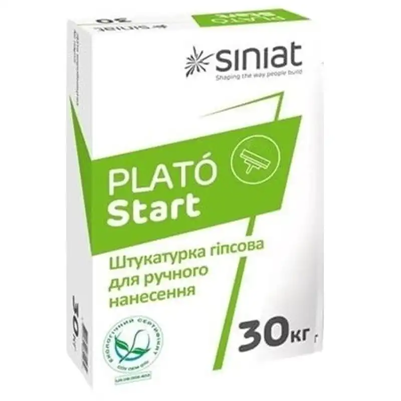 Штукатурка Plato Start, 30 кг, фото 1 Штукатурка Plato Start, 30 кг купить недорого в Украине, фото 1