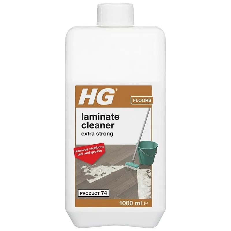 Засіб для чищення ламінату HG Laminate Powerfull Cleaner, 1 л, 134100161 купити недорого в Україні, фото 47697