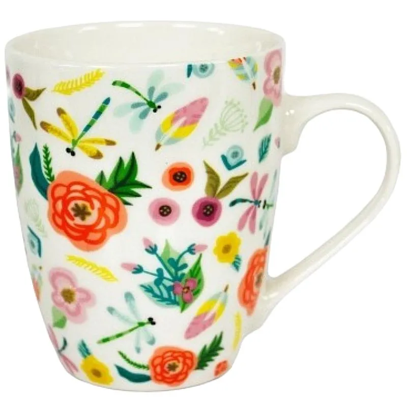Чашка Keramia Flower story, 360 мл, 21-279-103 купити недорого в Україні, фото 1