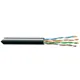 Комп'ютерний кабель для зовнішніх робіт ЗЗКМ Cat 5e, U/UTP, 4x2x24 AWG РЕ, чорний, 7091003, фото 1 Комп'ютерний кабель для зовнішніх робіт ЗЗКМ Cat 5e, U/UTP, 4x2x24 AWG РЕ, чорний, 7091003 купити недорого в Україні, фото 1