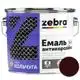 Эмаль 3 в 1 Zebra Кольчуга, 2 кг, глянцевый тёмно-коричневый, фото 1 Эмаль 3 в 1 Zebra Кольчуга, 2 кг, глянцевый тёмно-коричневый купить недорого в Украине, фото 1