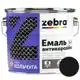 Эмаль 3 в 1 Zebra Кольчуга, 2 кг, глянцевый чёрный, фото 1 Эмаль 3 в 1 Zebra Кольчуга, 2 кг, глянцевый чёрный купить недорого в Украине, фото 1