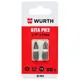 Біта Wurth PH2, 1/4", 25 мм, 2 шт, 1614176461902 купити недорого в Україні, фото 1