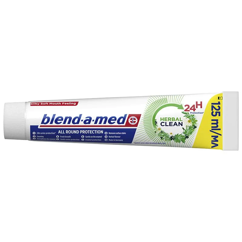 Зубна паста Blend-a-Med Herbal Антикарієс, 125 мл, фото 1 Зубна паста Blend-a-Med Herbal Антикарієс, 125 мл купити недорого в Україні, фото 1