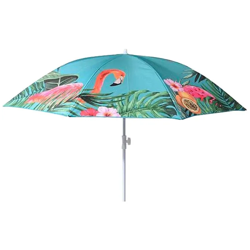 Пляжна парасоля Koopman, d 180 см, зелений, KT4000020 купити недорого в Україні, фото 1