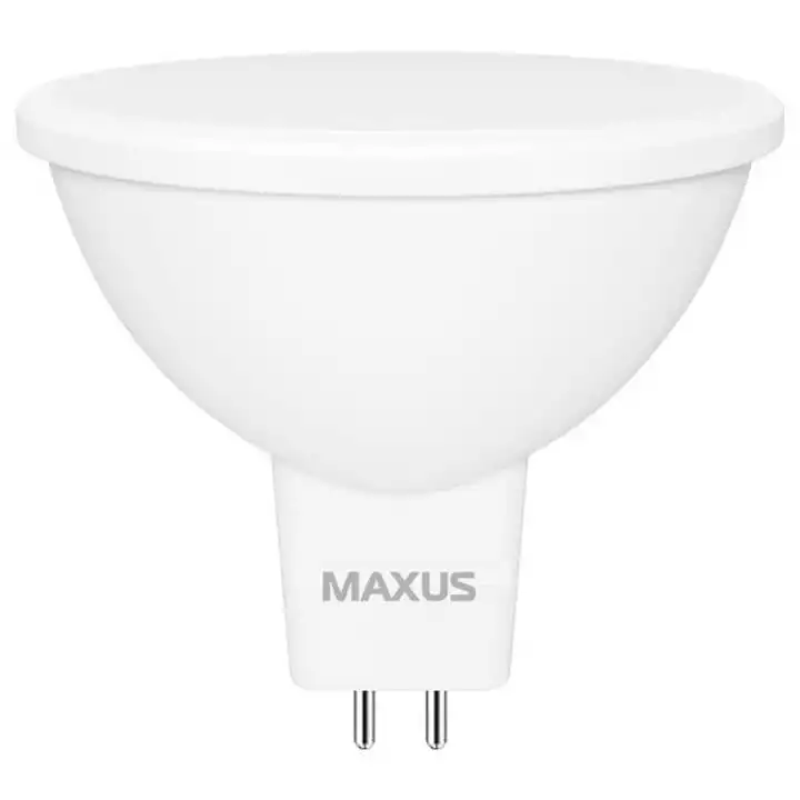 Лампа Maxus LED MR16, 7W, GU5.3, 3000K, 1-LED-723 купити недорого в Україні, фото 1