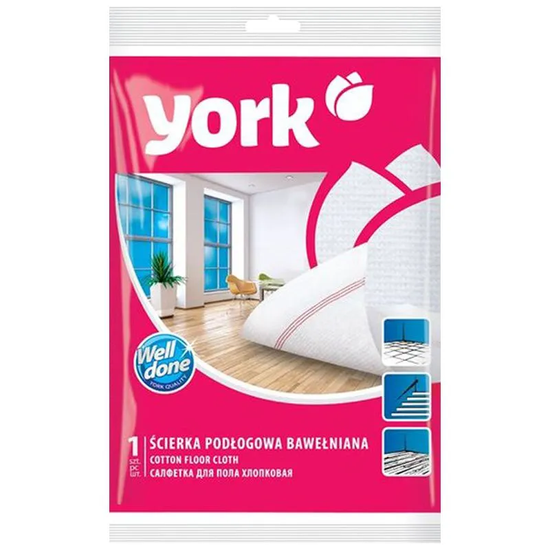Ганчірка для підлоги York Lux, 50х55 см, 2205 купити недорого в Україні, фото 1