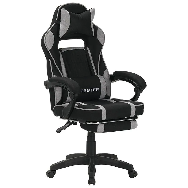 Кресло геймерское AMF VR Racer Textile Webster, черно-серый, 555768 купить недорого в Украине, фото 2