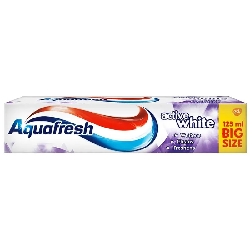 Зубна паста Aquafresh Активне вибілювання, 125мл купити недорого в Україні, фото 1