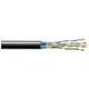 Комп'ютерний кабель для зовнішніх робіт ЗЗКМ Cat 5e, F/UTP, 4x2x24 AWG РЕ, чорний, 7091002, фото 1 Комп'ютерний кабель для зовнішніх робіт ЗЗКМ Cat 5e, F/UTP, 4x2x24 AWG РЕ, чорний, 7091002 купити недорого в Україні, фото 1