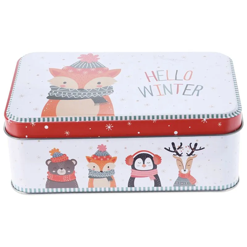 Короб для хранения Koopman Рождественский, 18х11х7 см, 170493720 купить недорого в Украине, фото 1