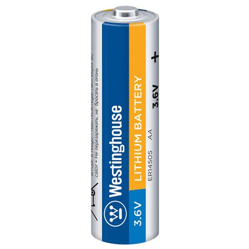 Батарейка Westinghouse Li-SOCI2 ER14505, 3,6 В, 2700 мА/ч, 1 шт, ER14505- 2700mAh купить недорого в Украине, фото 1
