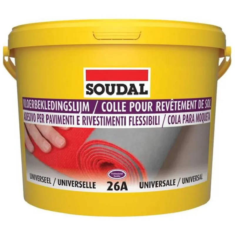 Клей для напольных покрытий Soudal 26A, 15 кг купить недорого в Украине, фото 1