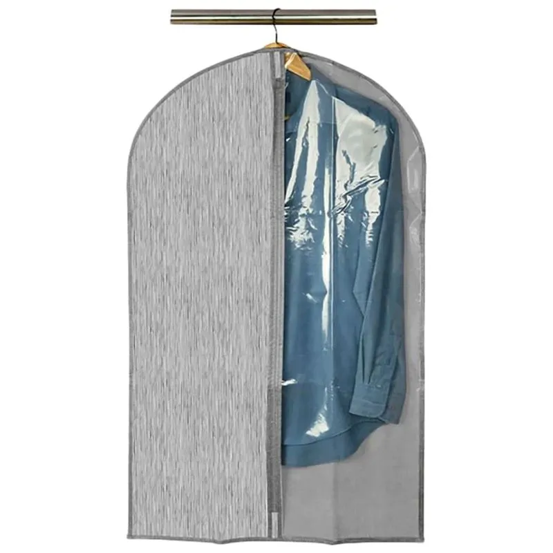 Чехол для одежды Idea Home NP-111, 60х100 см, серый, 6963530 купить недорого в Украине, фото 1