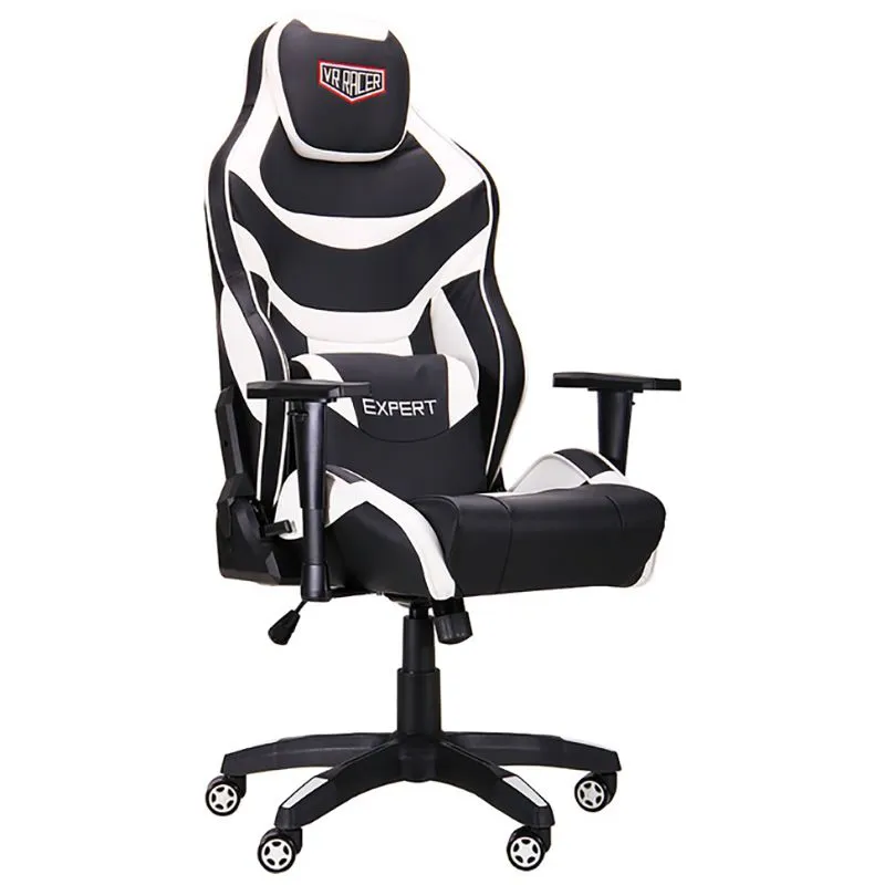 Крісло AMF VR Racer Expert Virtuoso, чорно-білий, 521170 купити недорого в Україні, фото 1
