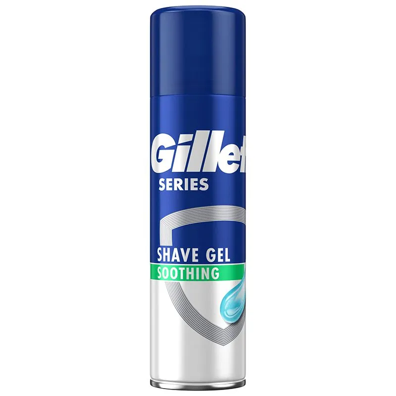 Гель для гоління Gillette для чутливої шкіри, 200 мл, алое, 81494130 купити недорого в Україні, фото 1