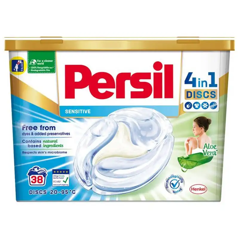 Диски для стирки Persil Sensitive, 38 шт. купить недорого в Украине, фото 1