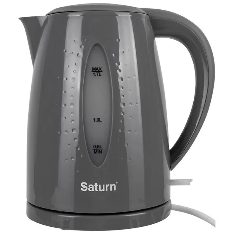 Чайник электрический Saturn ST-EK8438U Gray купить недорого в Украине, фото 1