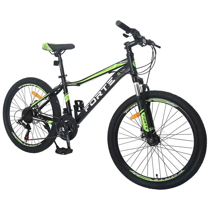 Велосипед Forte Warrior, рама 12", колеса 24", кутова рама, зелений, 136899 купити недорого в Україні, фото 1