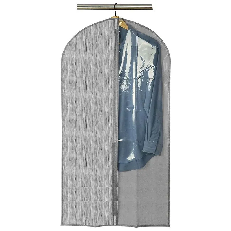 Чехол для одежды Idea Home NP-113, 60х137 см, серый, 6963533 купить недорого в Украине, фото 1