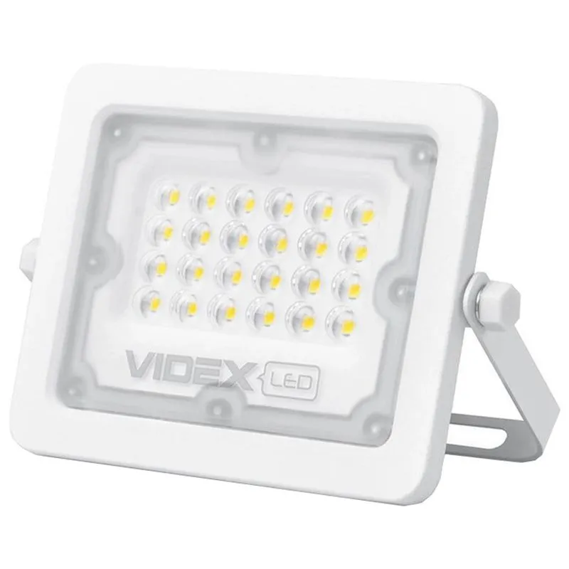 Прожектор Videx, 20 Вт, 5000 K, білий, VL-F2e-205W купити недорого в Україні, фото 1