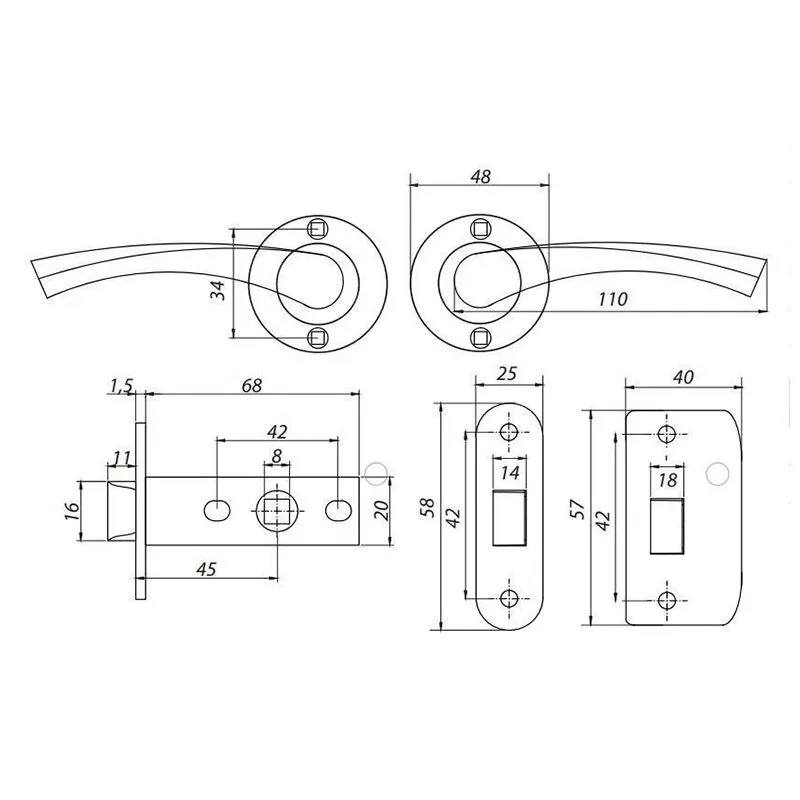 Ручка Аріко ЗЩ 114-5 Браво, чорний, 90018018 купити недорого в Україні, фото 2