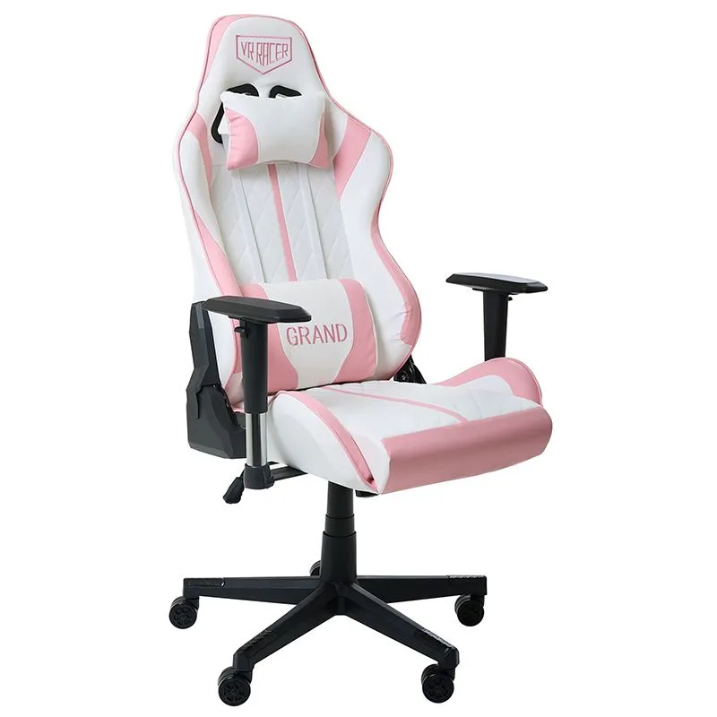 Кресло AMF VR Racer Original Grand, бело-розовый, 553985 купить недорого в Украине, фото 1