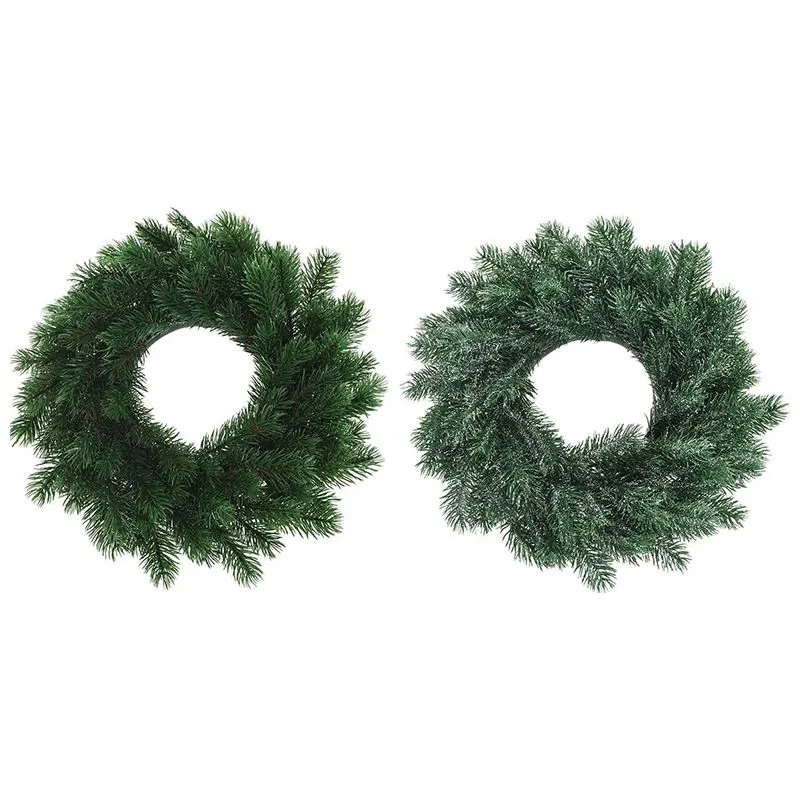 Вінок різдвяний Koopman Гілки сосни зі снігом, 35 см, в асортименті, 317910270 купити недорого в Україні, фото 2