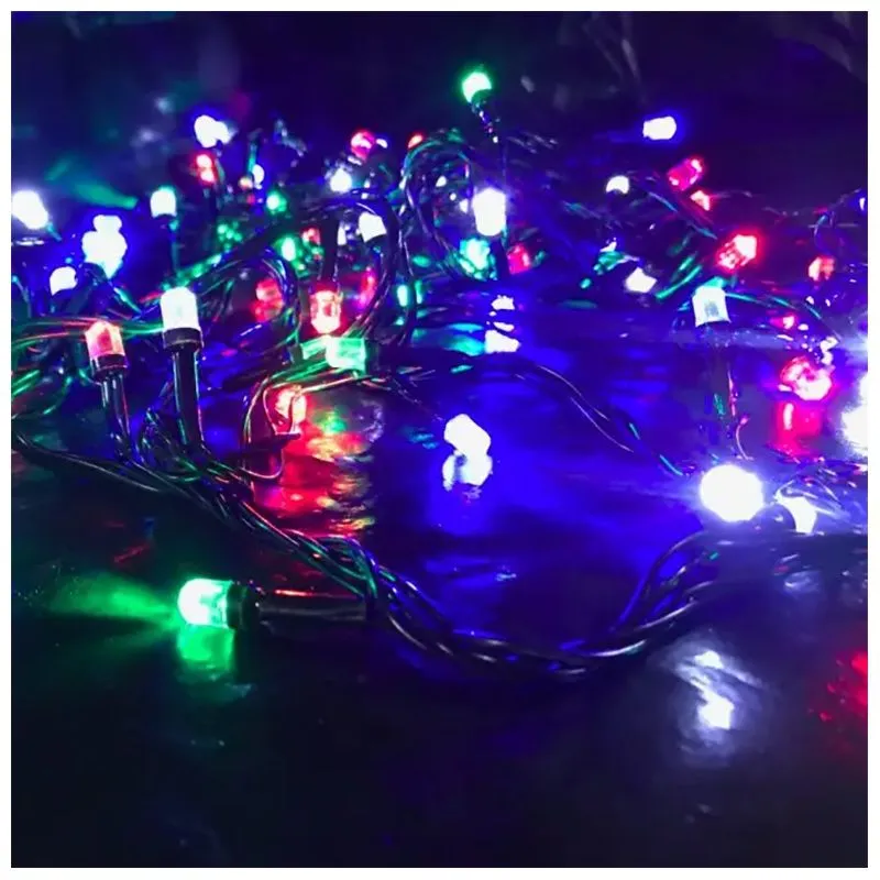 Гірлянда світлодіодна Рубін, 6,5 м, 100 LED, кольоровий, 1281-54 купити недорого в Україні, фото 1