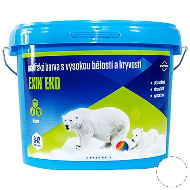 Краска акриловая Stachema Exin Eco, 5 л, белый купить недорого в Украине, фото 1