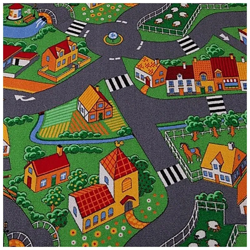 Килимове покриття AYN Crazy Village, 4 м купити недорого в Україні, фото 1