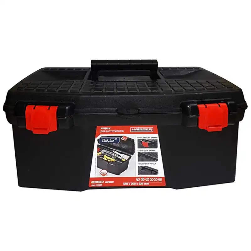 Ящик для інструментів Haisser Ergo Basic, 19,5", 480x260x225 мм, 81386 купити недорого в Україні, фото 1