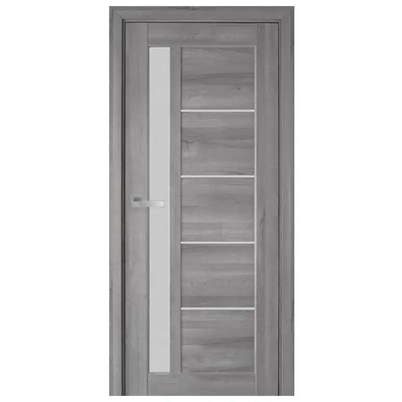 Дверне полотно KFD Grand, сатин білий, 700x2000 мм, вільха норвезька купити недорого в Україні, фото 1