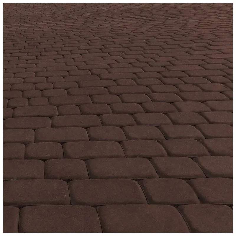 Плитка тротуарная Brukland Брук старый город, h=45 мм, коричневая купить недорого в Украине, фото 2