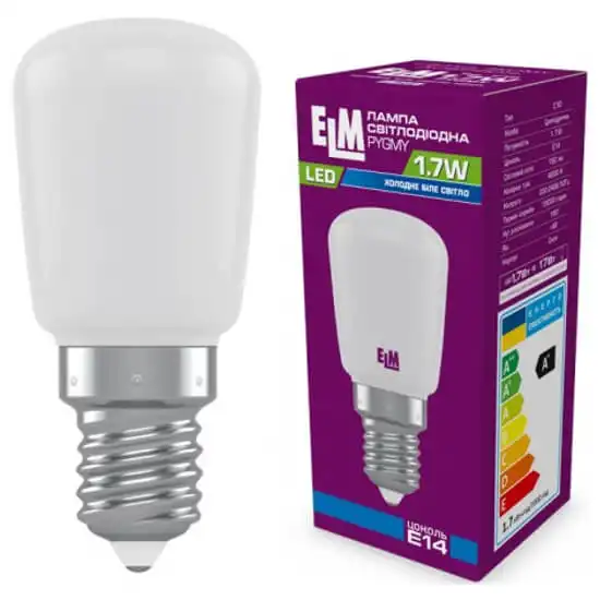 Лампа ELM Pigmy T26 C10, 1.7W, Е14, 4000К, 18-0193 купить недорого в Украине, фото 1