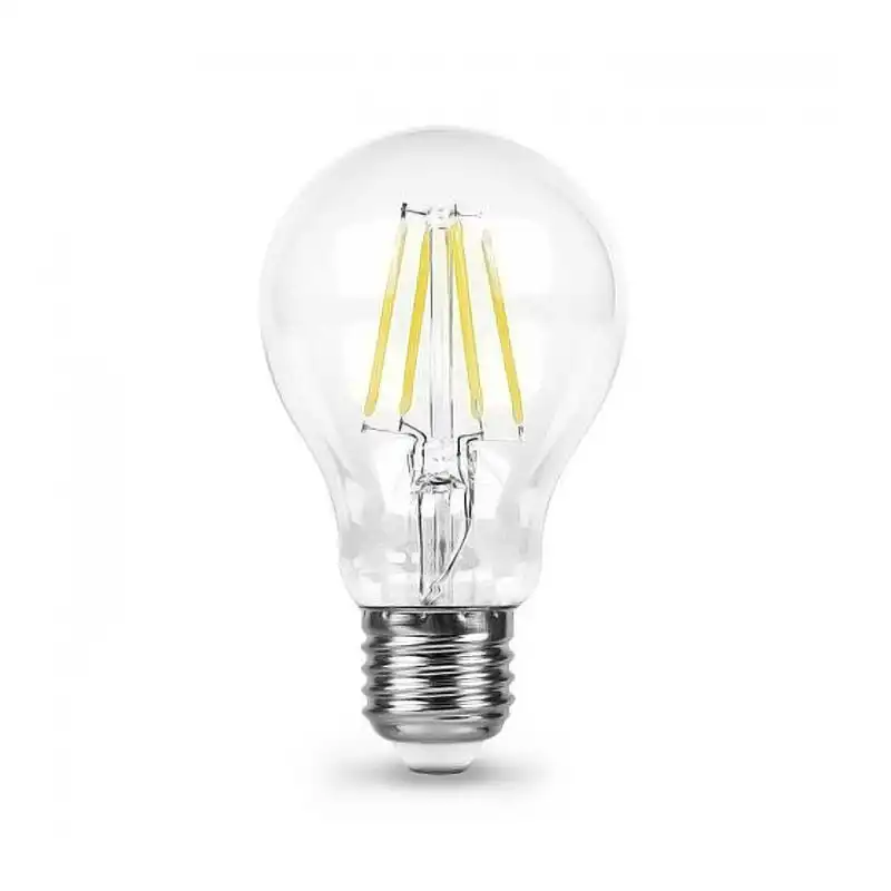 Лампа філамент Feron LB-57 A60, 6W, E27, 2700K, 230V, 6482 купити недорого в Україні, фото 1