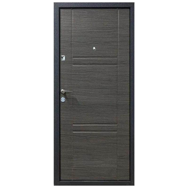 Двері вхідні Двері БЦ, БЦ-132, 960x2050 мм, чорний муар, ліві купити недорого в Україні, фото 2