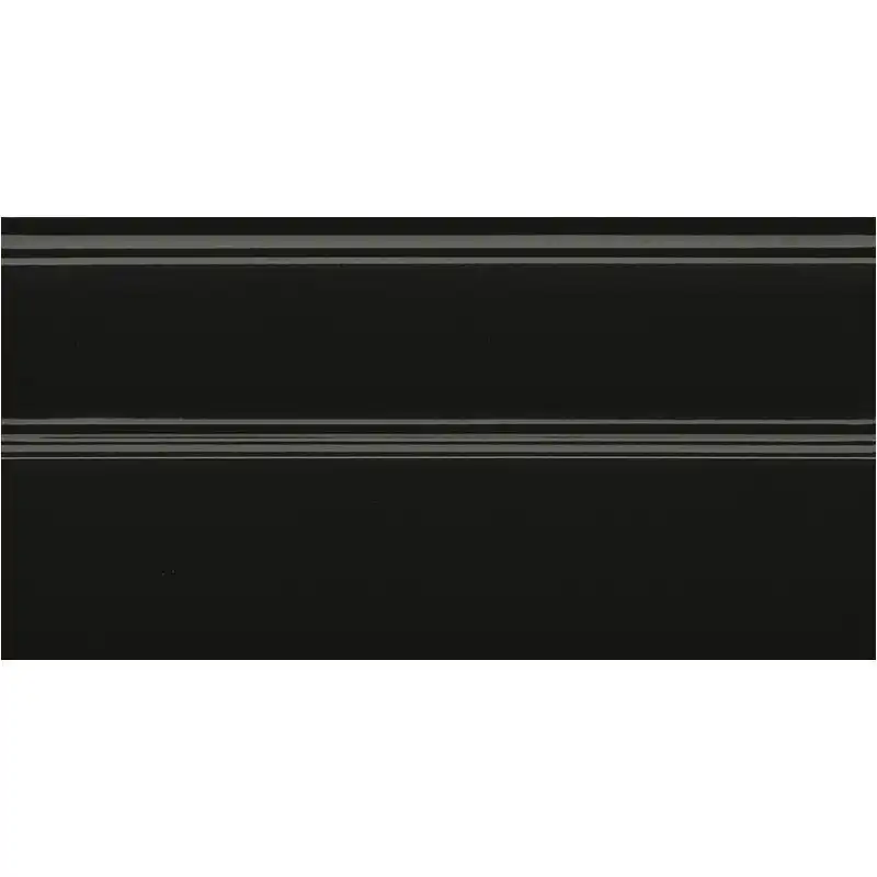 Плинтус керамічний Kerama Marazzi Даніелі, 300х150 мм, чорний, FMA010R, фото 1 Плинтус керамічний Kerama Marazzi Даніелі, 300х150 мм, чорний, FMA010R купити недорого в Україні, фото 1