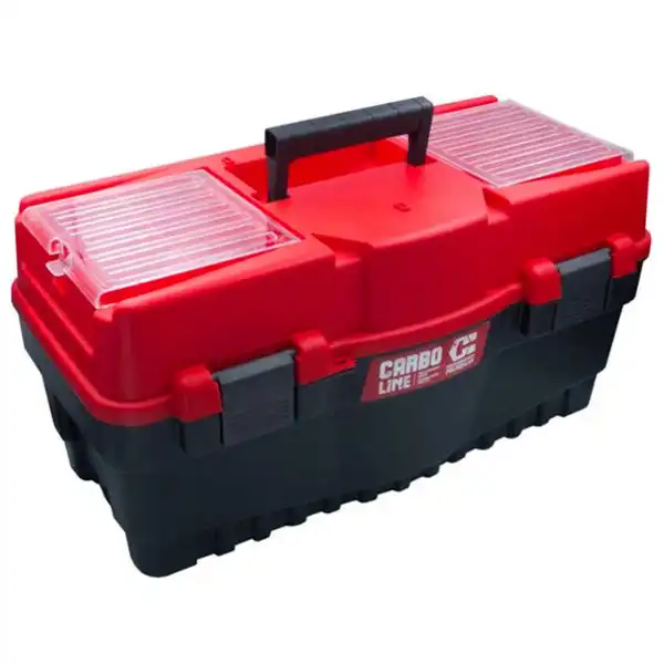 Ящик для інструментів Haisser Formula A 500 Carbo, 18", 462x256x242 мм, червоний, 105868 купити недорого в Україні, фото 1