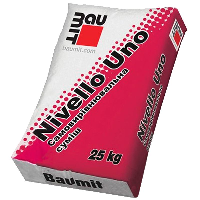 Купить Пол самовыравнивающийся Baumit Nivello-Uno, 25 кг в Украине — ОЛДИ