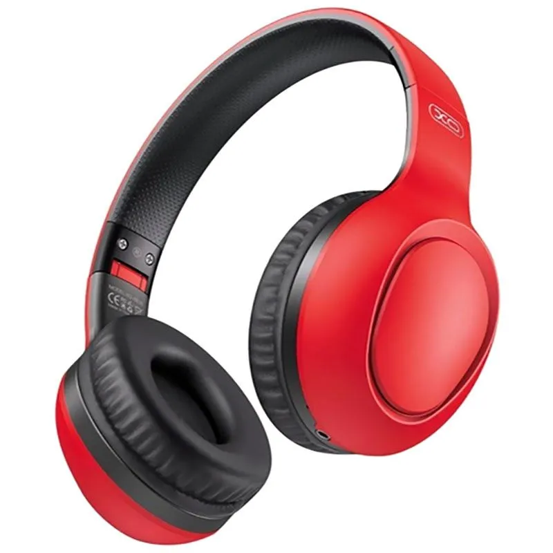 Навушники XO ВТ Stereo headset BE35, червоний купити недорого в Україні, фото 1