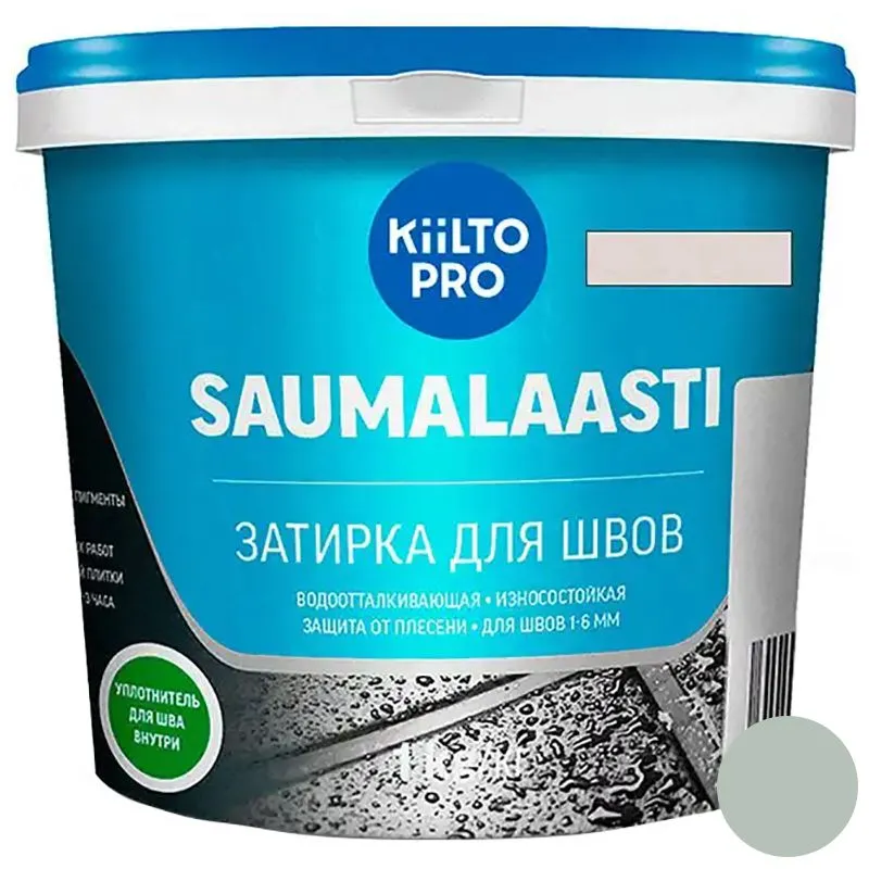 Фуга Kiilto 65, 1 кг, зелений купити недорого в Україні, фото 1