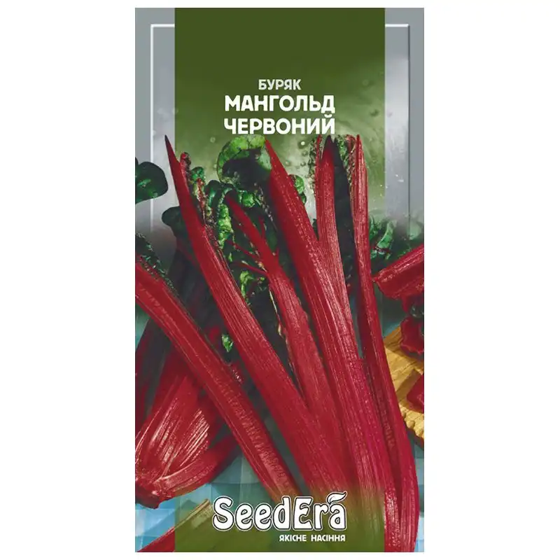 Семена свеклы листовой SeedEra Мангольд красный, 3 г купить недорого в Украине, фото 1