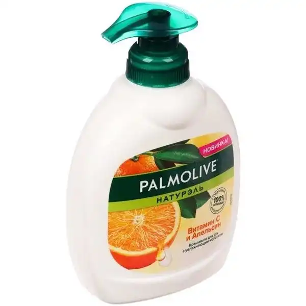 Мыло жидкое Palmolive Витамин С и Апельсин, 300 мл купить недорого в Украине, фото 1
