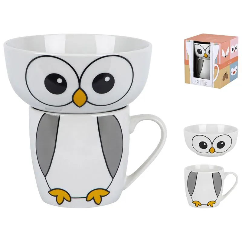 Набор детской посуды Limited Edition Happy Owl, 2 шт, 6634560 купить недорого в Украине, фото 2